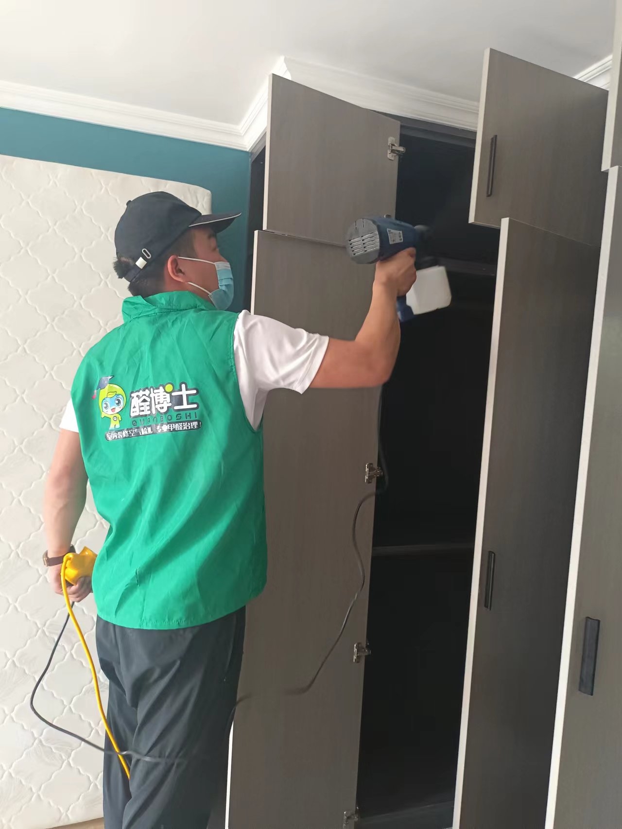 青田库尔勒市金鹭水景47号楼除甲醛甲醛治理公司